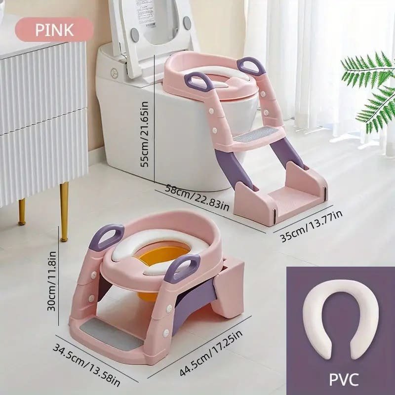 2-in-1 Potty Seat with Ladder - Image 2
